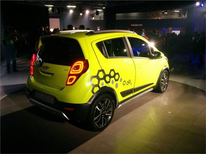 Chevrolet showcases Beat Activ concept at Auto Expo 2016